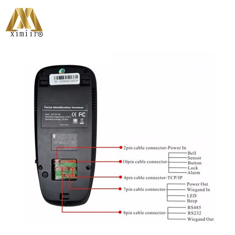 Ifaces7/Multibio700 с функцией Wi-Fi распознавание лица посещаемость машина контроль доступа лица и отпечатков пальцев и запись времени