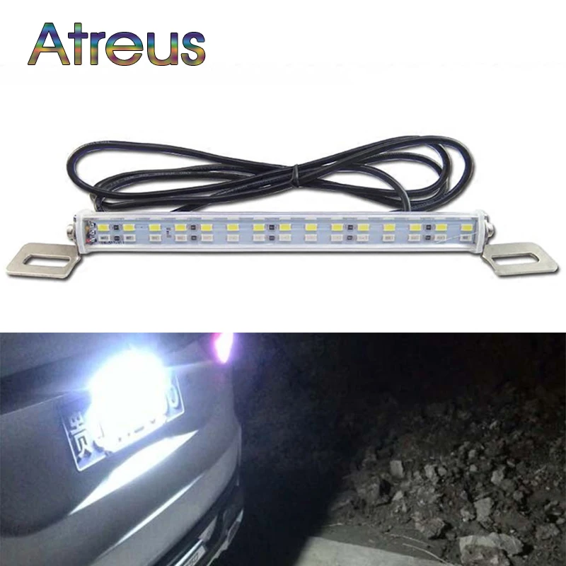Atreus Автомобильный светодиодный фонарь для номерного знака 12 В Mazda 3 6 Volvo s60 Renault duster