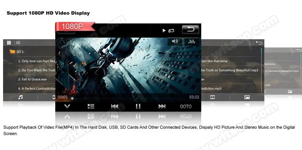 Clearance WITSON CAR DVD GPS For TOYOTA AURIS car audio navi with Capctive Screen 1080P DSP WiFi 3G DVR Good Price GIFT 4