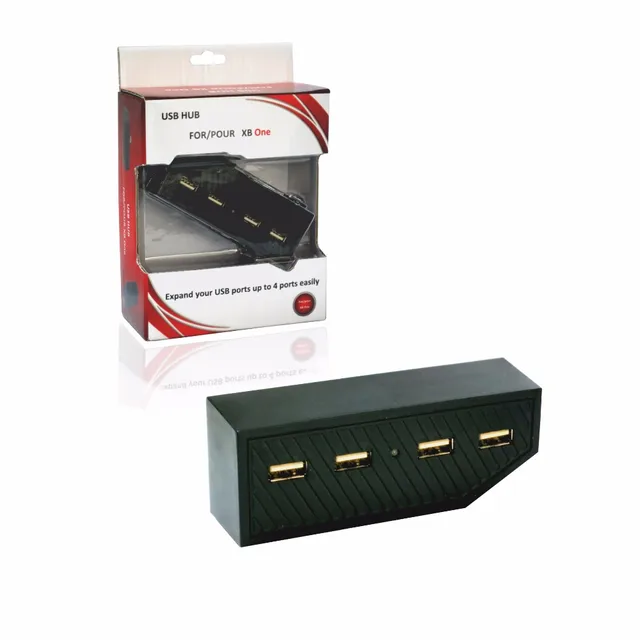 Best Price Free Shipping New Hot 4 USB Ports Expansion USB HUB Adapter Splitter For Microsoft Xbox One