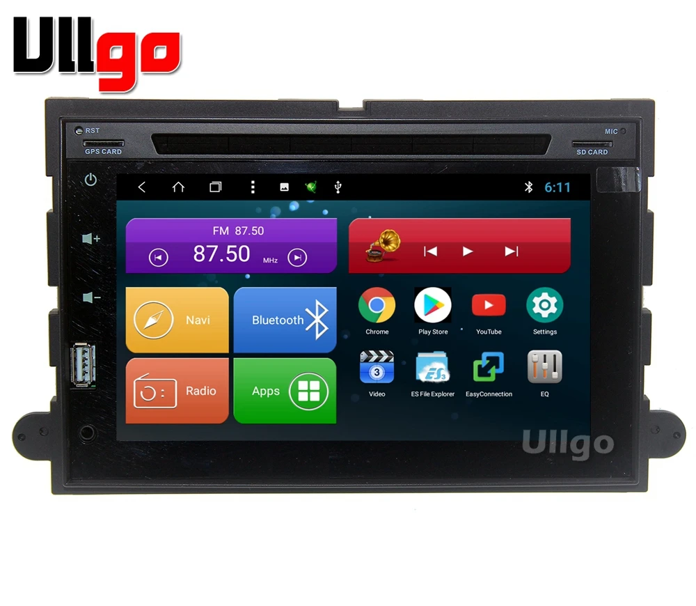 

8 inch Octa Core Android 7.1 Car Head Unit for Ford Expedition Mustang Fusion Explorer Edge with BT Radio RDS Mirror-link Wifi
