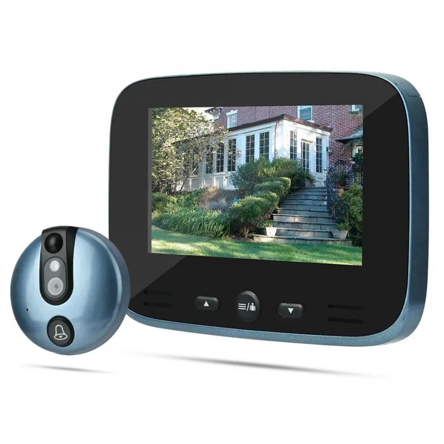 

4.3 Inch 2 million met camera HD Ultra-clear Smart Motion Detector Home Photoelectric Door Viewer ring doorbell