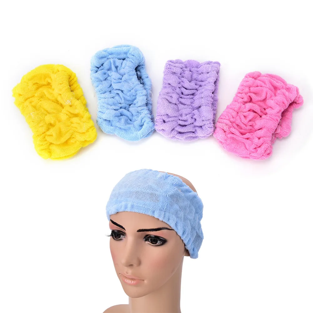 Hair Style Towel Women Girls Towel Face Wash Shower Spa Makeup Hair Headband for Shower