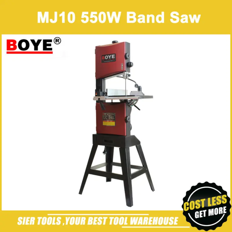 

MJ10 550W Band Saw Machine/BOYE 10" Woodworking Band-sawing Machine