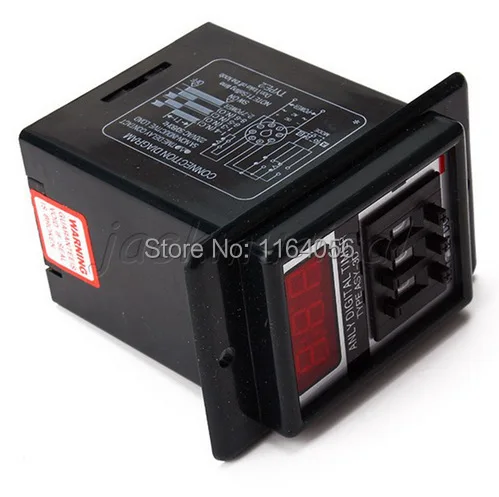 

Реле задержки времени DC24V, 1-999 секунды, черное, 8-контактное