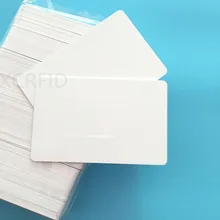 200 PCS LF_125KHZ RFID EM4100 TK4100 Cartão de Plástico Para Impressão a Jato de tinta Em Branco PVC RFID