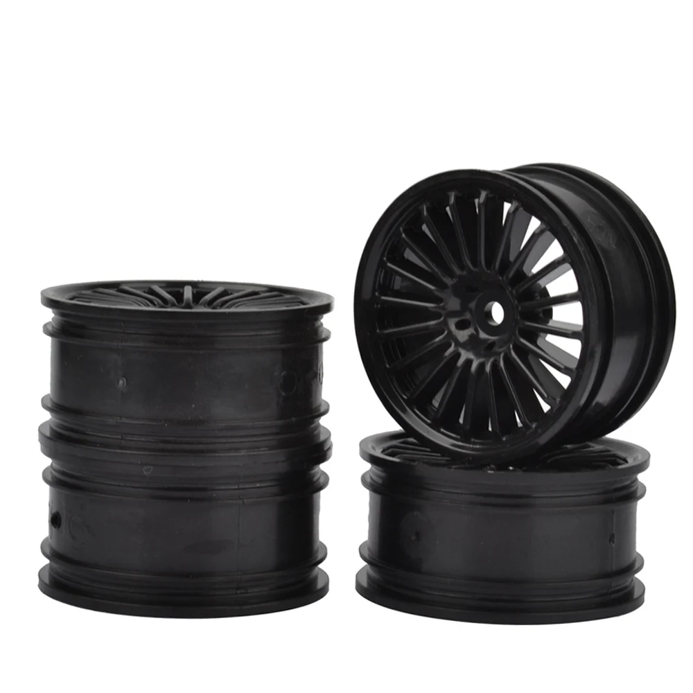 110 RC Car Plastic Wheel Rims for RC HSP HPI Kyosho Tamiya 110 On