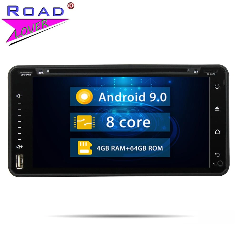 Roadlover Android 9 0 Car Dvd Player For Toyota Auris Hilux Fortuner Land Cruiser 100 Prius Verso Avensis Stereo Gps Navigation Car Multimedia Player Aliexpress