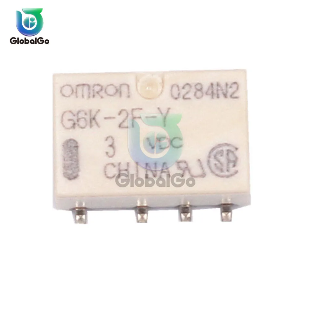 SMD G6K-2F-Y реле сигнала для Omron Реле DC 3V 5V 12V 24V DC 8PIN реле - Габаритные размеры: DC 3V