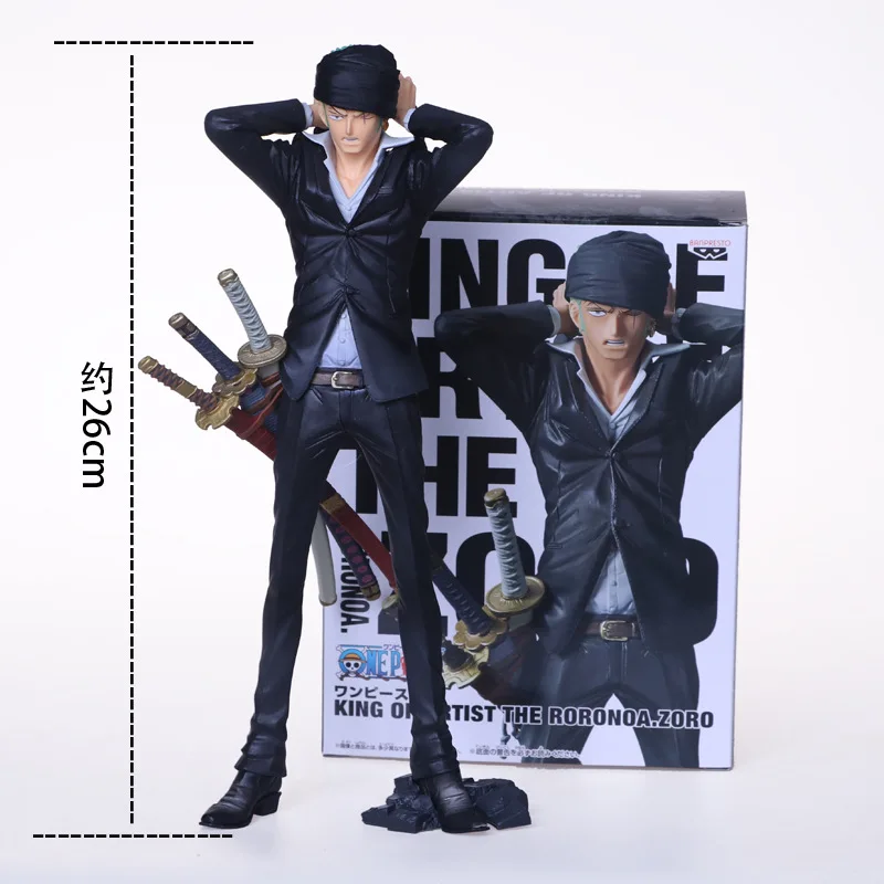 Anime One Piece Koa King Of Artist Roronoa Zoro Pvc Action Figure Collectible Model Kids Toys Doll 26cm King Of Artist One Pieceanime One Piece Aliexpress