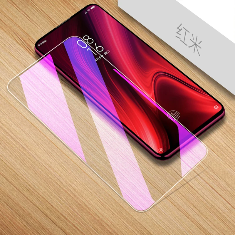 

OriWood For Xiaomi Redmi K20 K20 Pro Full Coverage Front Anti Blue Tempered Glass Anti-blue Purple Light Screen Protector Film