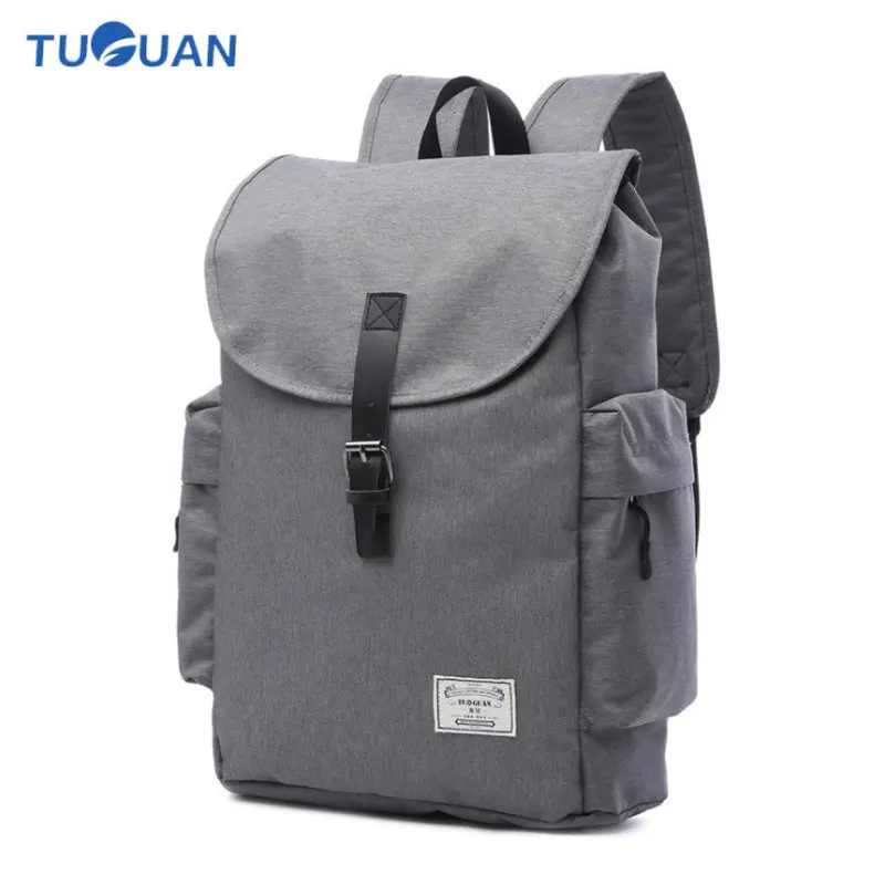 

17 Inch Men Canvas Backpack Waterproof England School Bags Waterproof Laptop Backpack for Women School Bags Mochila Masculina