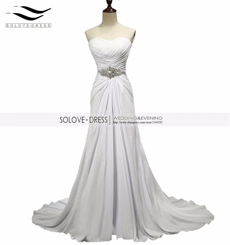 Solovedress, шифоновое длинное платье, реальные фотографии, с бисером, ТРАПЕЦИЕВИДНОЕ, милое, вечернее платье, плиссированное, элегантное, Vestidos De fiesta SLE000