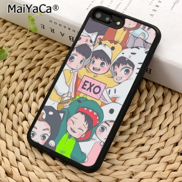 

MaiYaCa Exo Korean Boy Band Music Art Phone Case Cover For iPhone 5 6s 7 8 plus 11 pro X XR XS max Samsung S6 S7 edge S8 S9 S10