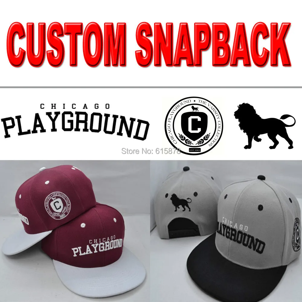 embroidered snapback hats