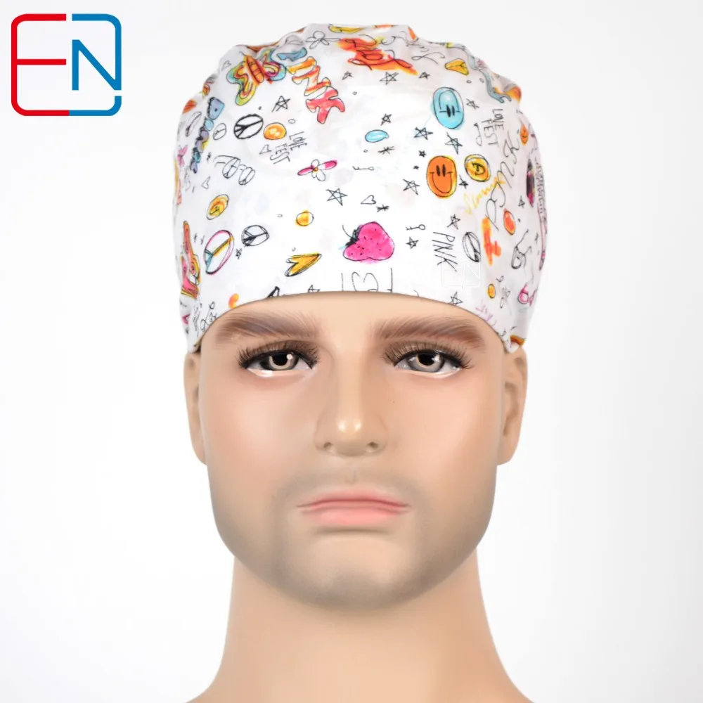 Buy medical scrub cap for SHORT HAIR MEN AND WOMEN