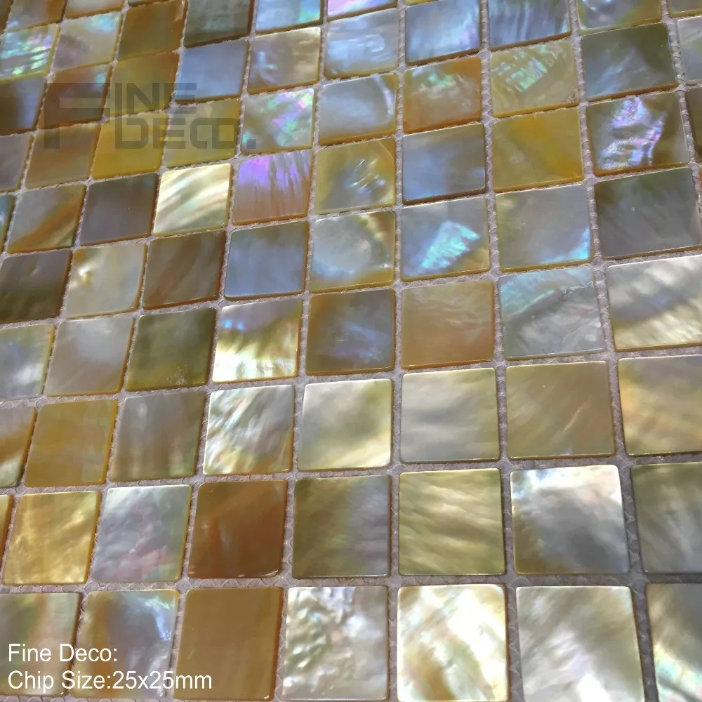 FD8002 golden lip mosaic 9
