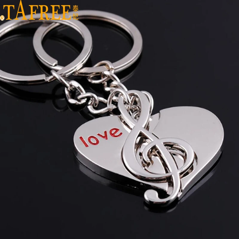 Брелоки TAFREE I Love You для влюбленных пара подвесок брелок автомобиля новаторский