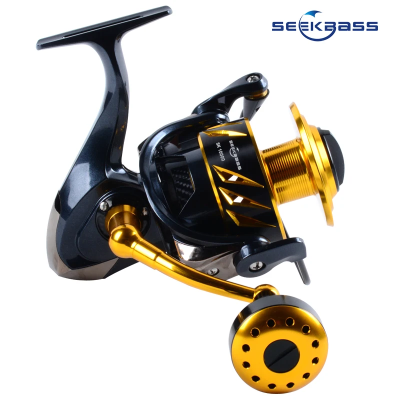 Катушка для спиннинга SEEKABSS SK10000 полностью Металлическая катушка reel11 + 1BB 30 кг|metal