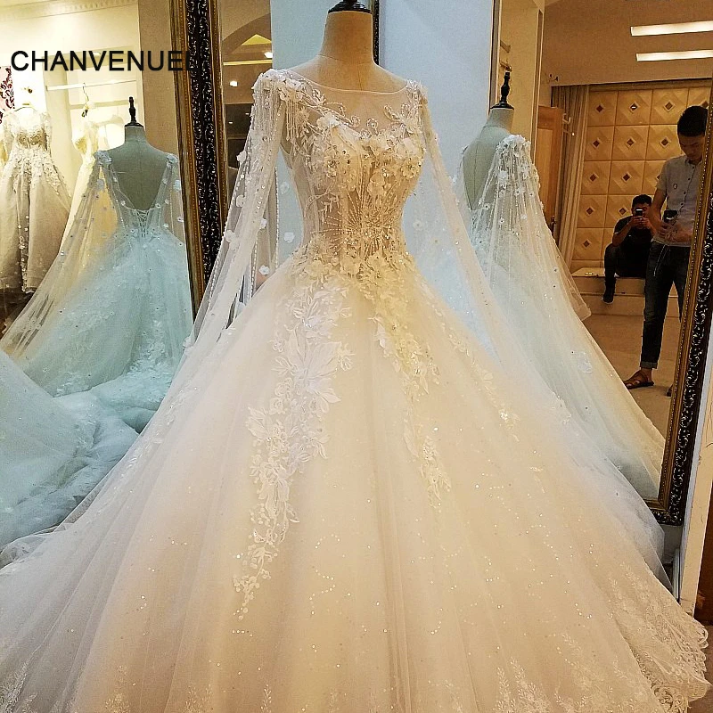 avec des diamant robe de mariée princesse luxe