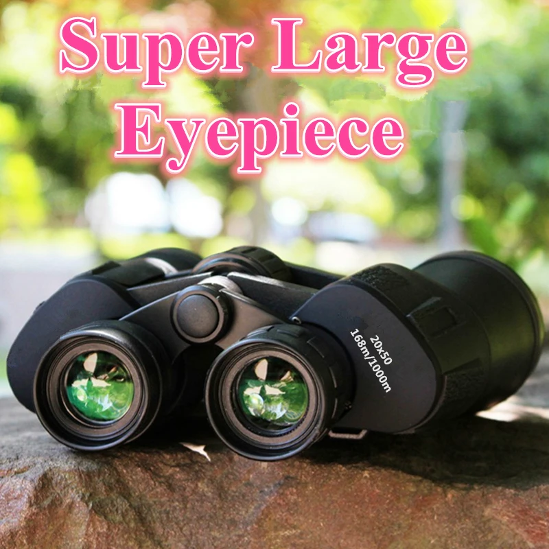  Professional Hunting Camping Large eyepiece 20X50 HD Binoculars Russian telescope LLL Night Vision 