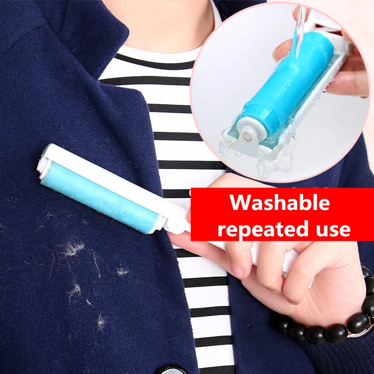 

2017 Lint Sticking Roller Folding Clothes To Hair Brush Roller Dust Clothes Washable Addition To Rolling Drum Hot Sale 677