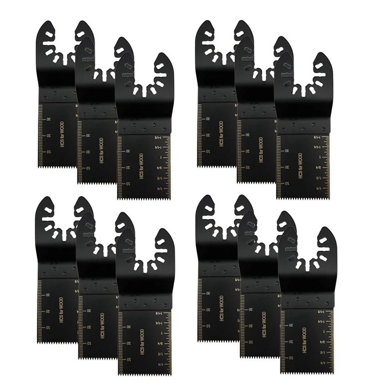

Mixed Wood Oscillating Multitool Saw Blade Set Fits For Fein Multimaster, Porter Cable,Black & Decker, Craftsman