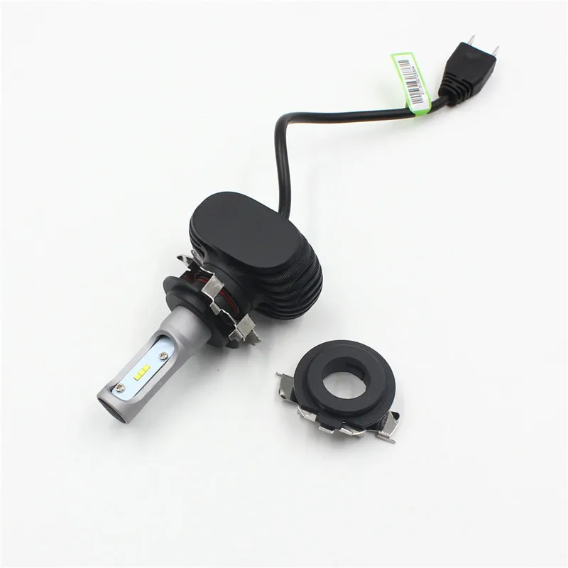 FSYLX 100pcs H7 led headlamp holder socket adapter H7 headlight bulb clip retainer for BMWAudiBenz VW new bora sagitar magotan