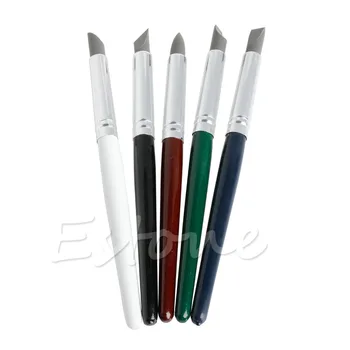 

Hot New 5Pcs Silicone Rubber Shaper Clay Sculpting Modelling Tool Set