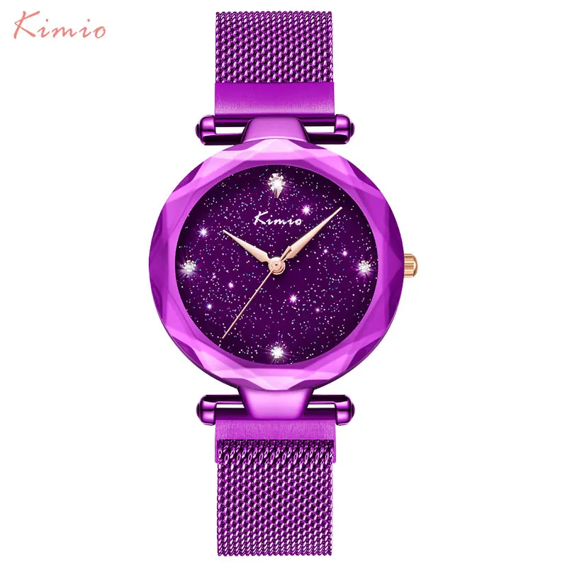 

Women's Bracelet Watches Mesh Band Ladies Quartz Watch KIMIO Brand Luxury Women's Dress Watch Wristwatches Relogio Feminino