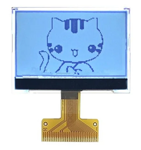 30PIN SPI COG 12864 ЖК-экран ST7567 Привод IC белая подсветка 3,3 V параллельный интерфейс