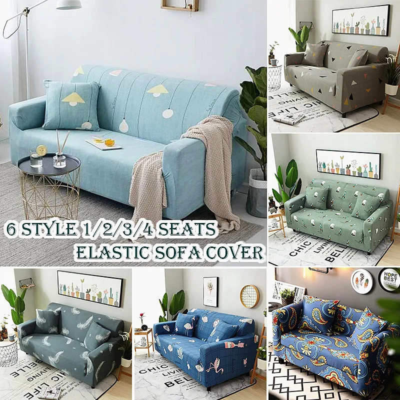 

Anti-Slip Slipcover Elastic Sofa Cover for Living Room Stretch Sofa Cushion Cover Couch Protector Furniture Cover Funda Sofa