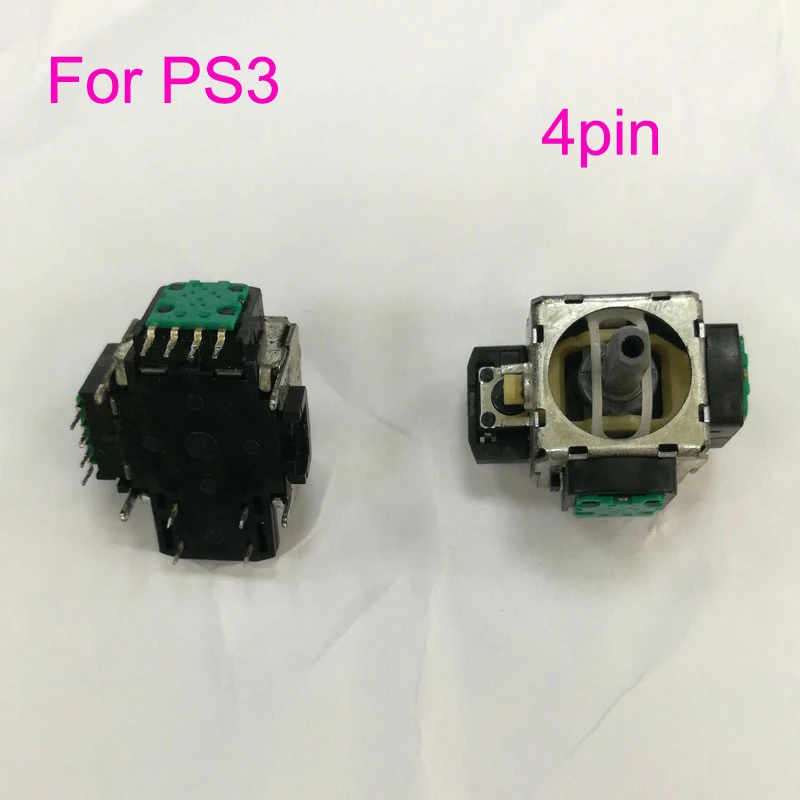 10PCS Original 4Pin 3D Rocker 3D Analog Joystick Sensor Module for PlayStation 3 Controller for PS3 Controller