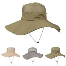 Уличная альпинистская рыболовная круглая шляпа унисекс Повседневный сетчатый дышащий солнцезащитный колпачок