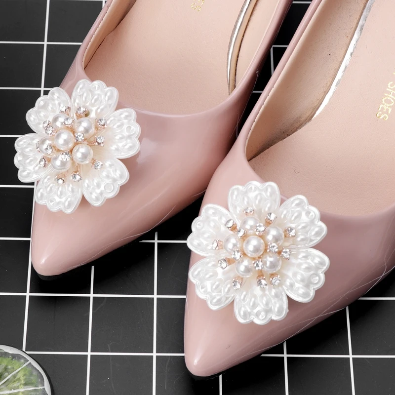 EYKOSI New 2pcs Shoe Decoration Pearl Clothes DIY High Heel Wedding Charms Headwear Fashion Faux Pearl EYKOSI New 2pcs Shoe Decoration Pearl Clothes DIY High Heel Wedding Charms Headwear Fashion Faux Pearl