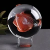 6 Cm Laser Sculpture Of Three-dimensional Spherical Microplanet Model Of Solar System Spherical Glass Globe Home Decor ► Photo 3/6