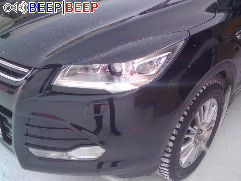 Брови для Ford Kuga 2013 on фары реснички литья ресниц украшения Тюнинг автомобиля