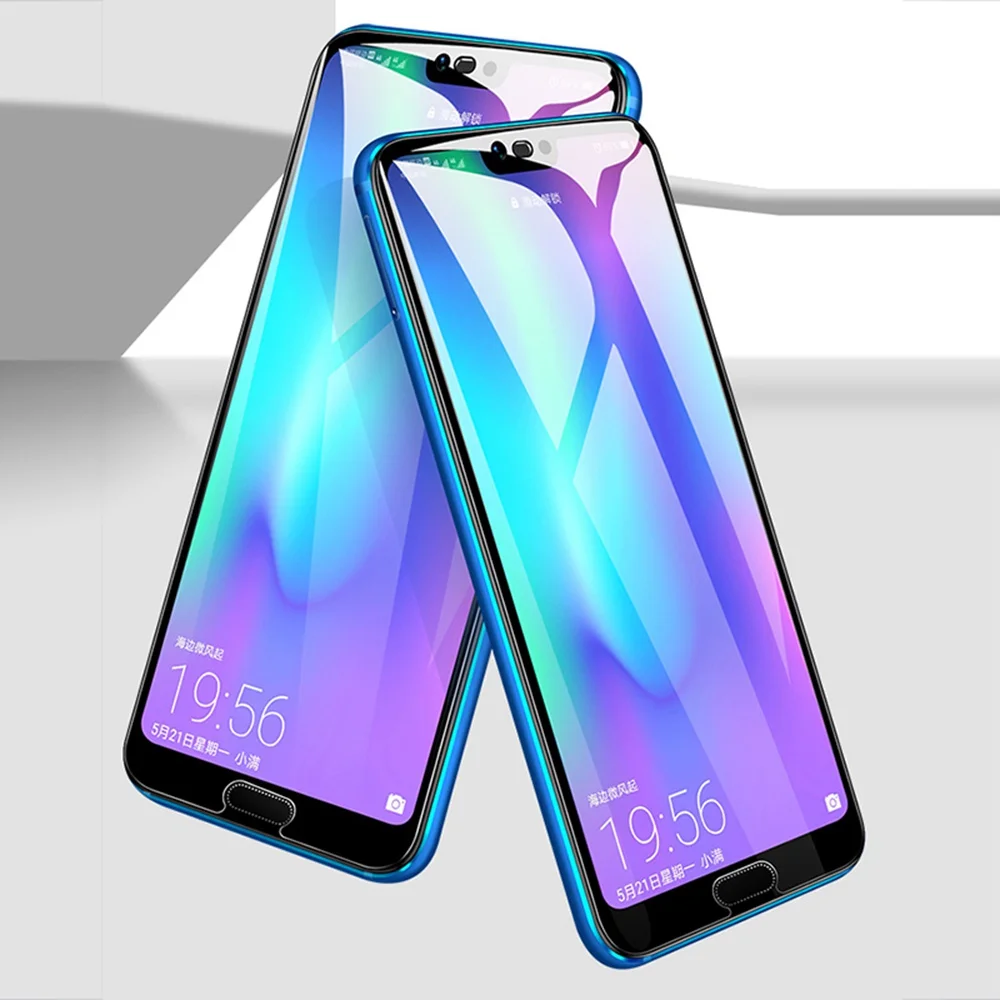 9D Tempered Glass For Huawei Honor 10i Glass For Huawei P30 Pro P30 Lite Screen Protector Glass on For Huawei Y6 Pro 2019 Glass