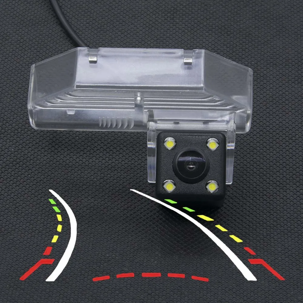 

Car Dynamic Trajectory Tracks Rear view Camera for For Mazda RX-8 2004 2005 2006 2007 2008 2009 2010 2011 Mazda 6 2009-2014