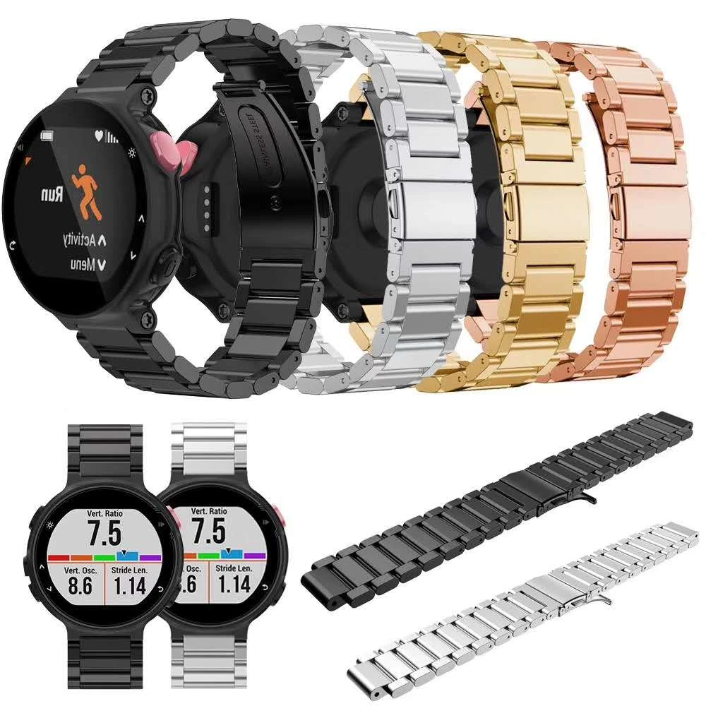 garmin forerunner 235 stainless steel band