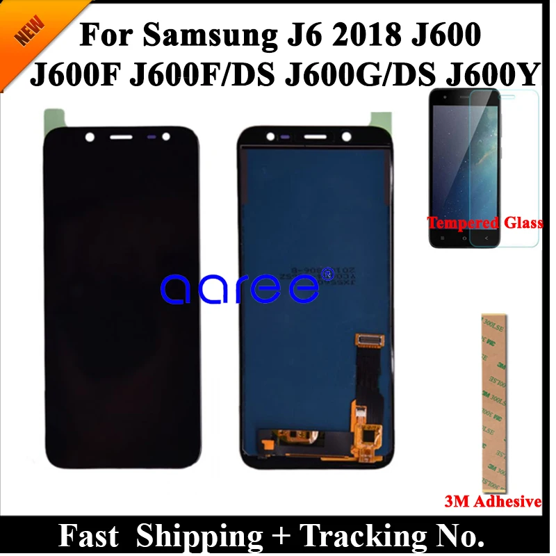 

100% Test LCD Display For Samsung J6 2018 J600 LCD J600F LCD For Samsung J6 2018 J600F/DS LCD Screen Touch Digitizer Assembly