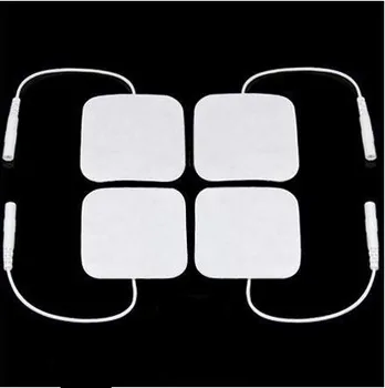 

Square Reusable Self Stick Gel TENS Unit Electrodes 5*5cm Electrode Pads amazing adhesion for TENS/ems truMedic Massage