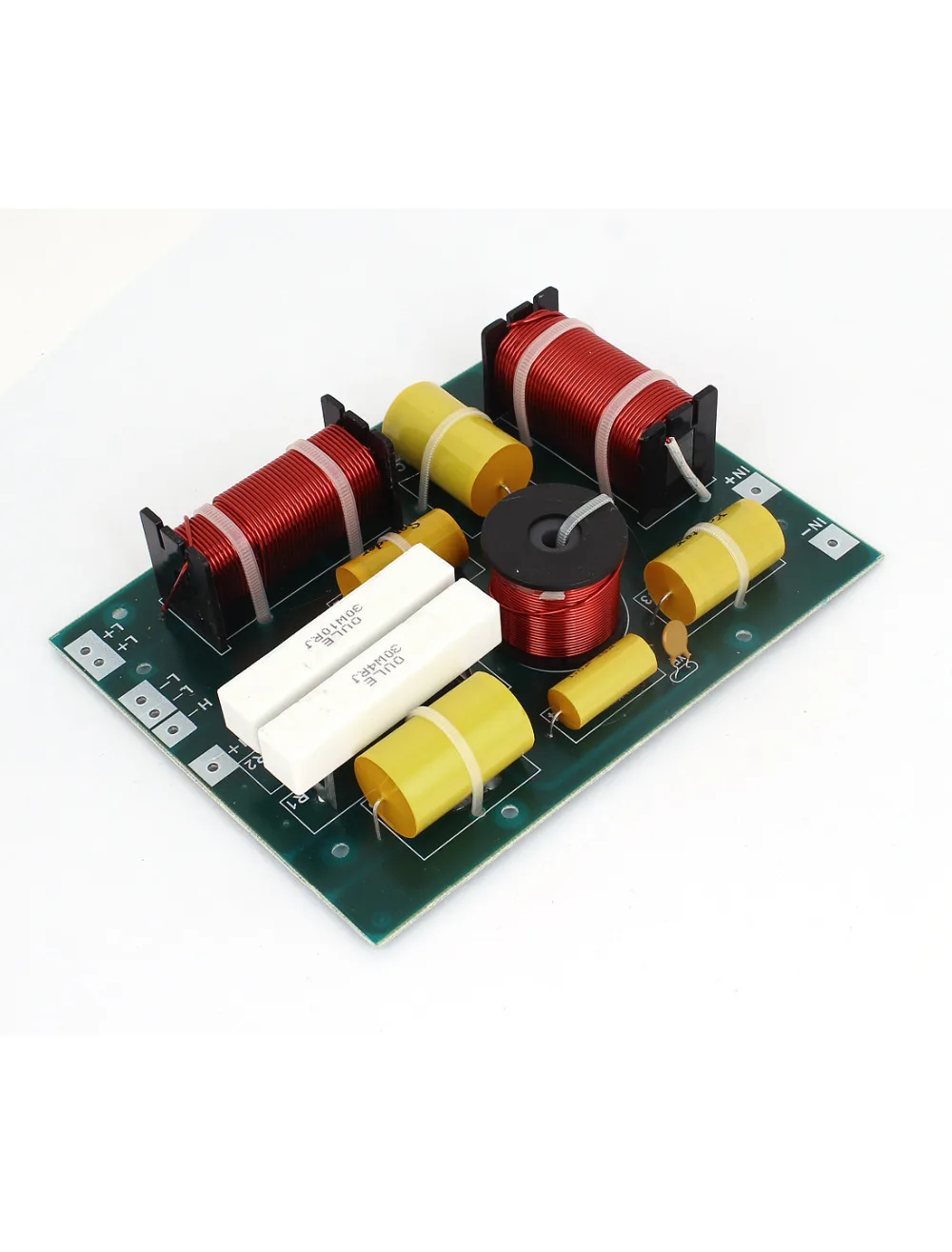 UXCELL 2PCS 180W HiFi Crossover Filters Frequency Divider 3-Way Speaker System Audio 850/4800Hz Universal For Car Auto