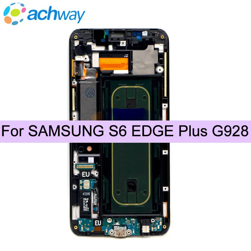 5 7 &quotFHD для SAMSUNG GALAXY S6 EDGE Plus G928 G928F ЖК дисплей сенсорный экран дигитайзер Samsung Edge +