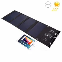 28 Вт USB Солнечная Панель зарядное устройство двойной USB солнечной энергии портативное зарядное устройство для iphone/samsung/Xiaomi/наушники/камеры