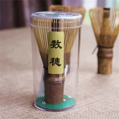 XMT-HOME порошок из зеленого чая венчик бамбуковый венчик chasen японская чайная щетка порошок зеленого чая щетка 100/120/80 1 шт - Цвет: Многоцветный