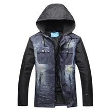 Мужской Открытый дышащая спортивная одежда Новинка зимы лыжные куртки Для мужчин ветрозащитный теплое пальто мужской Водонепроницаемый сноуборд куртка