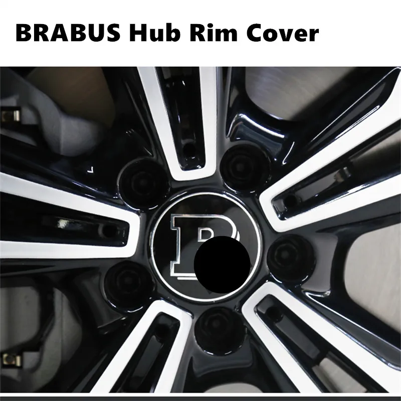 

Free Shipping 4 pieces Hub Rim Cover for BRABUS