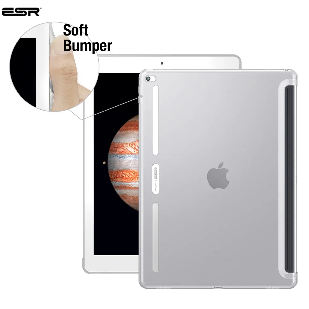 

Case for iPad Pro 12.9 2015, ESR Perfect Match with Smart Keyboard Slim Soft TPU Bumper Back Shell Cover for iPad Pro 12.9 2015