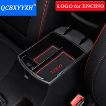 QCBXYYXH Car-Styling Armrest Storage Box Center Console Container Bin Tray Holder For Hyundai Kona Encino 2018 2019